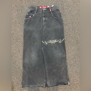 EXTREMELY RARE JNCO TRIBALS HEELBITE REPAIRED!! 33x32